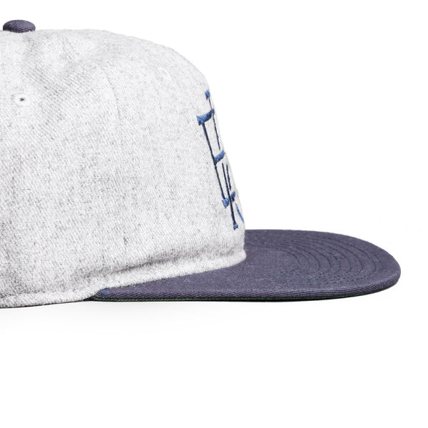 ABC Polo Cap (Heather Gray/Navy)